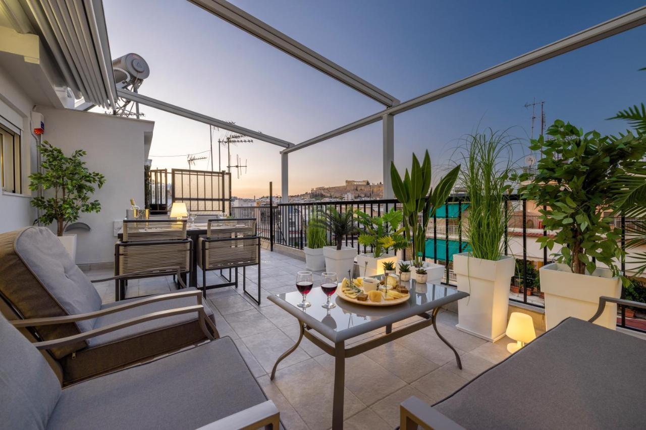 Acropolis Views Studio Apartment Athena Bagian luar foto