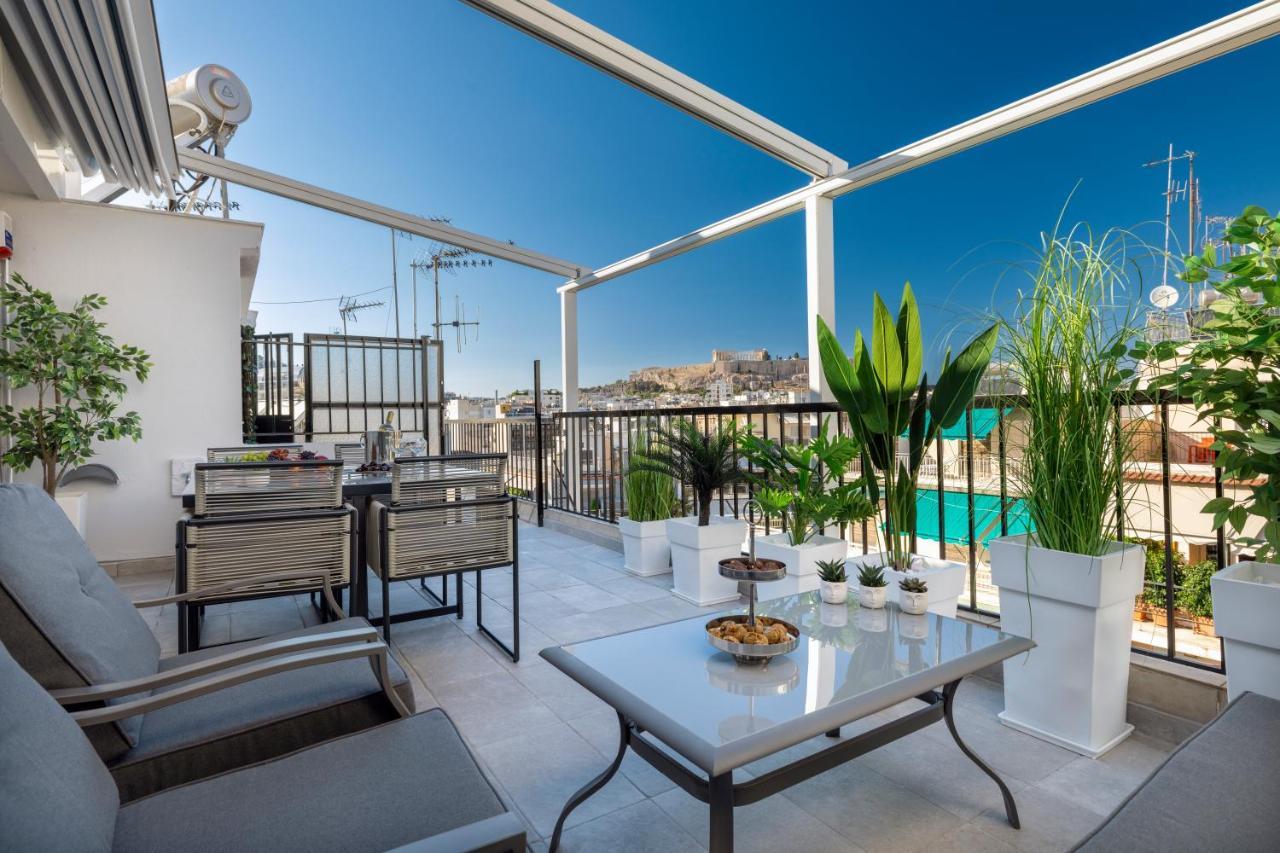 Acropolis Views Studio Apartment Athena Bagian luar foto